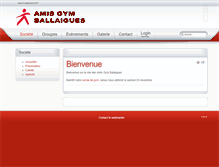 Tablet Screenshot of amisgym.ballaigues.ch